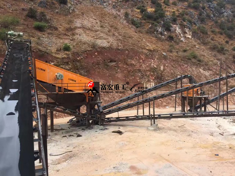 振動(dòng)篩使用現(xiàn)場